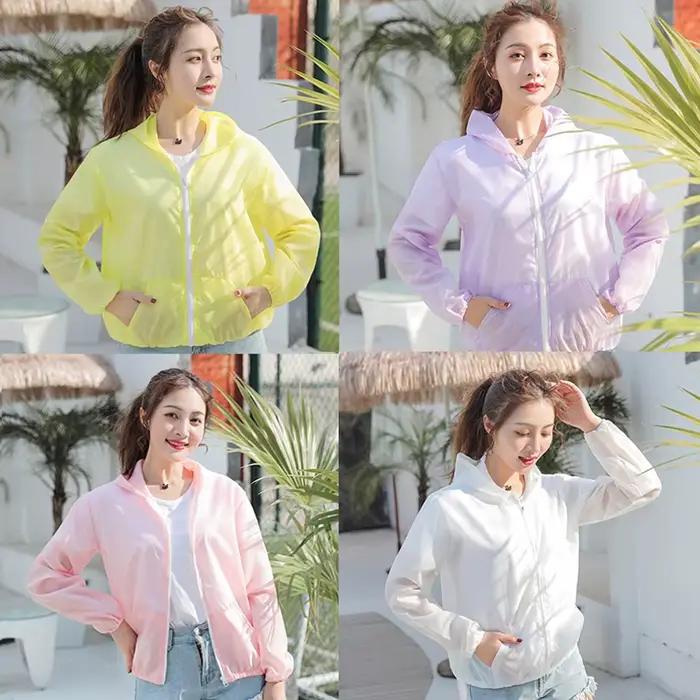 Veste d'été pour femmes, manteau de protection solaire, Anti-UV, séchage rapide, coupe-vent de sport, chemise de protection solaire pour cyclisme et course à pied