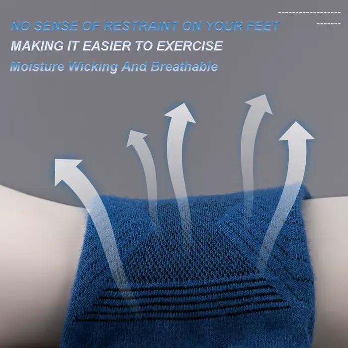 Chaussettes de sport respirantes fines à cinq doigts