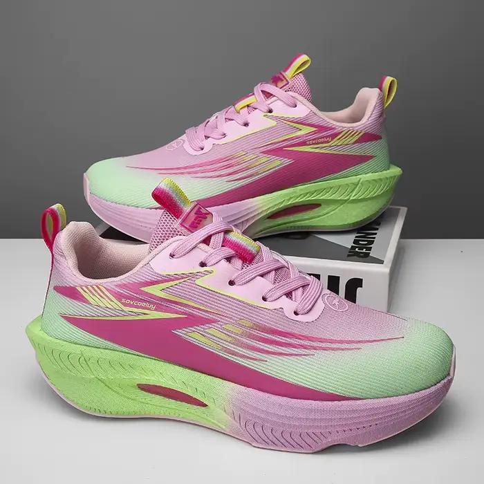 Chaussures de course Marathon spécialisées pour hommes, athlétiques, avec plaque en carbone, confortables, légères, pour femmes, entraînement, baskets de basketball