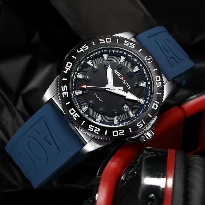 Montre à quartz étanche pour homme