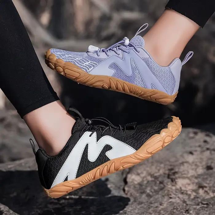 Baskets pieds nus pour femmes et hommes
