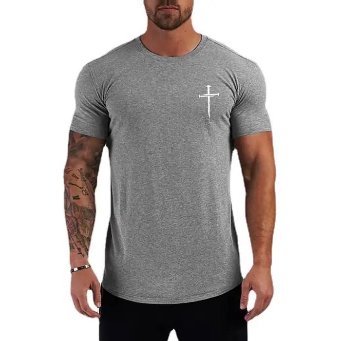 T-shirts de course imprimés pour hommes