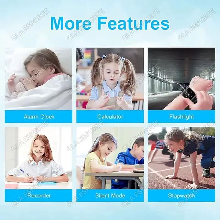 Nouvelle Montre Connectée GPS pour Enfants 2026 avec Carte SIM 2G