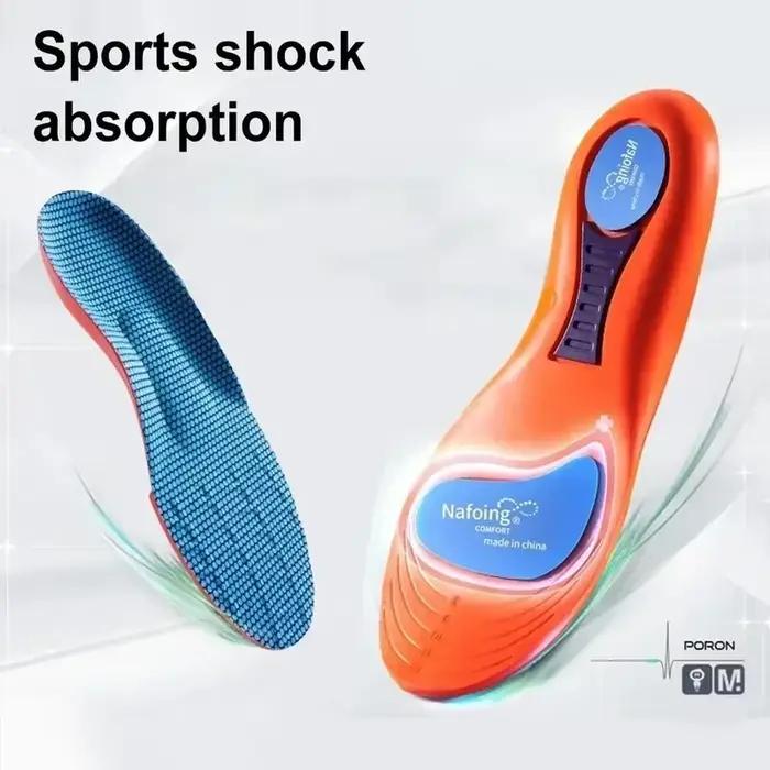 Semelles orthopédiques pour chaussures, semelles sport, absorption des chocs, désodorisantes, respirantes, coussinets de course pour hommes et femmes