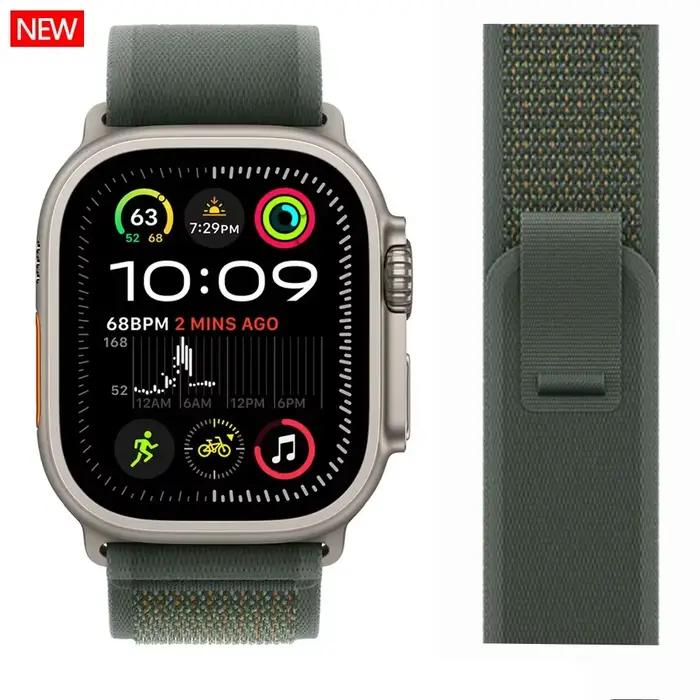 Boucle de sentier pour apple watch ultra 2 bandes 49mm 44mm 40mm 45mm 41mm 42mm 38 bracelet correa iWatch série 7 6 se 8 9 10 46mm sangles