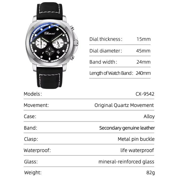 CHENXI – Nouvelle montre de sport lumineuse pour homme