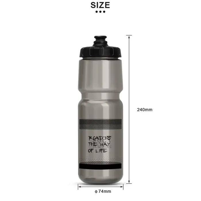 RIDERACE bouteille d'eau de vélo 750ML PP5 en plastique pour la course en plein air escalade sport tasse à presser