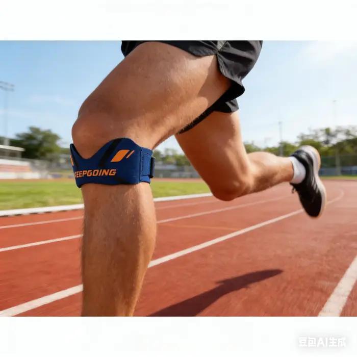 Genouillère de soutien réglable pour la course