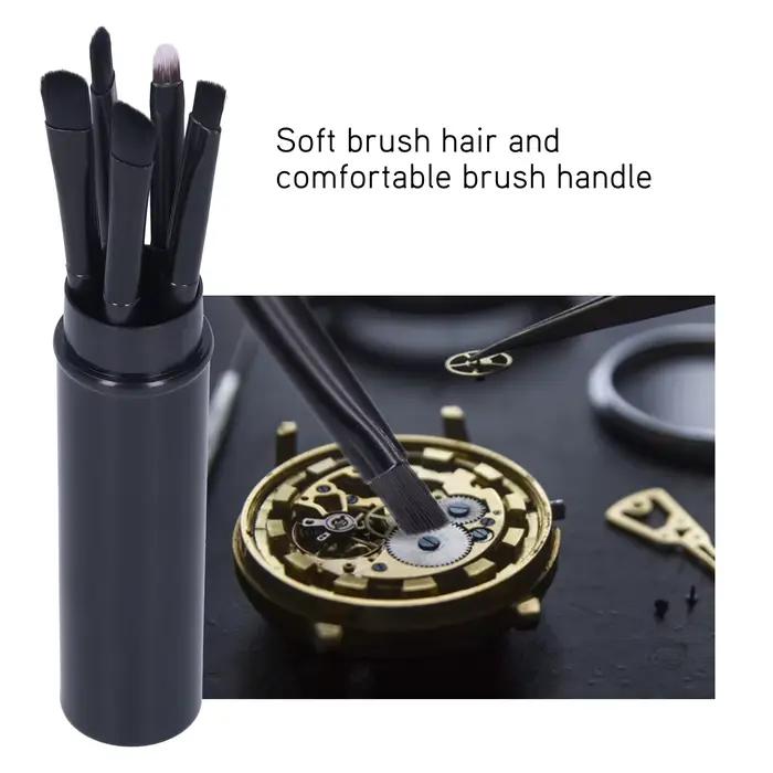 Ensemble de brosses de nettoyage de montre souple