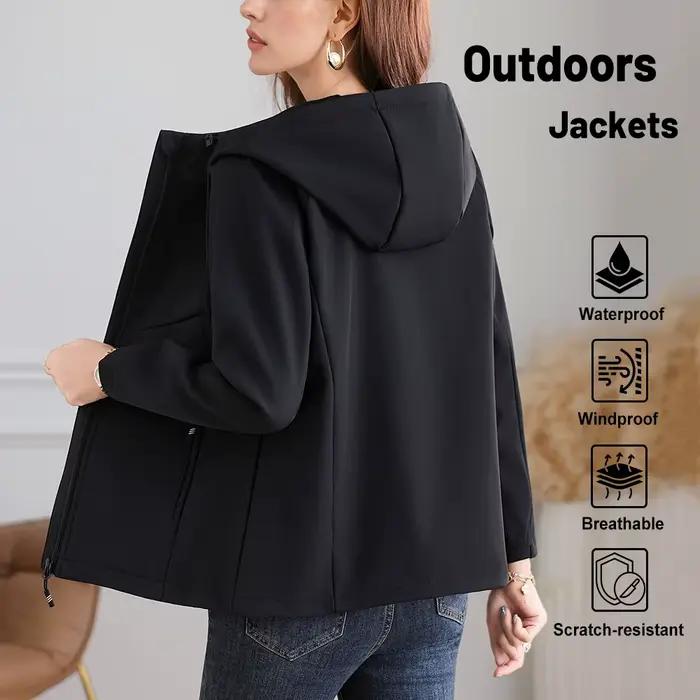 Veste polaire imperméable pour femme