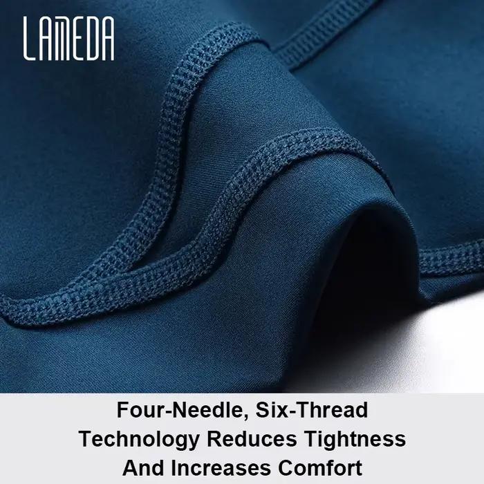 Lameda-Pantalon de Cyclisme Respirant et Confortable pour Femme
