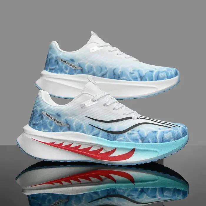 Chaussures de course pour hommes avec plaque en carbone
