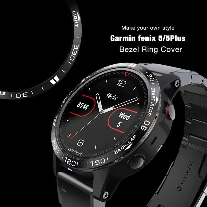 Couvercle de pare-chocs pour Garmin Fenix 7 7X 6 6X Pro 5 5X Plus