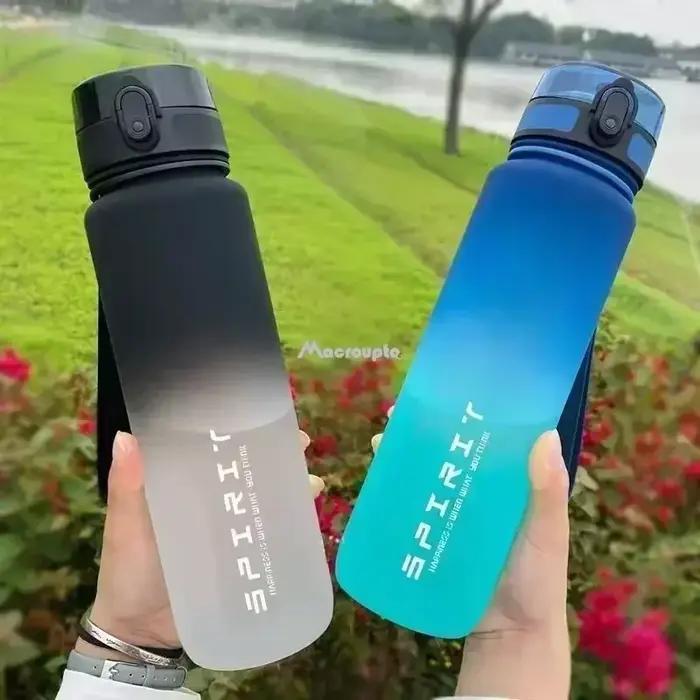 Bouteille d'eau de sport de grande capacité de 0.5/1 litre