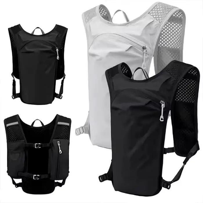 Sac à dos d'hydratation pour la course à pied 5L léger avec rangement réglable pour marathon