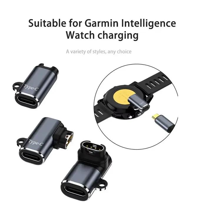Adaptateur de chargeur de Type C pour montre intelligente Garmin Fenix 7 7X 5S 6 6X 6S PRO