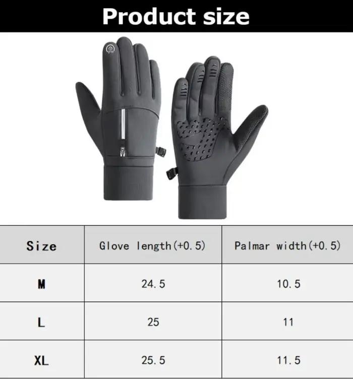 Gants d'hiver imperméables