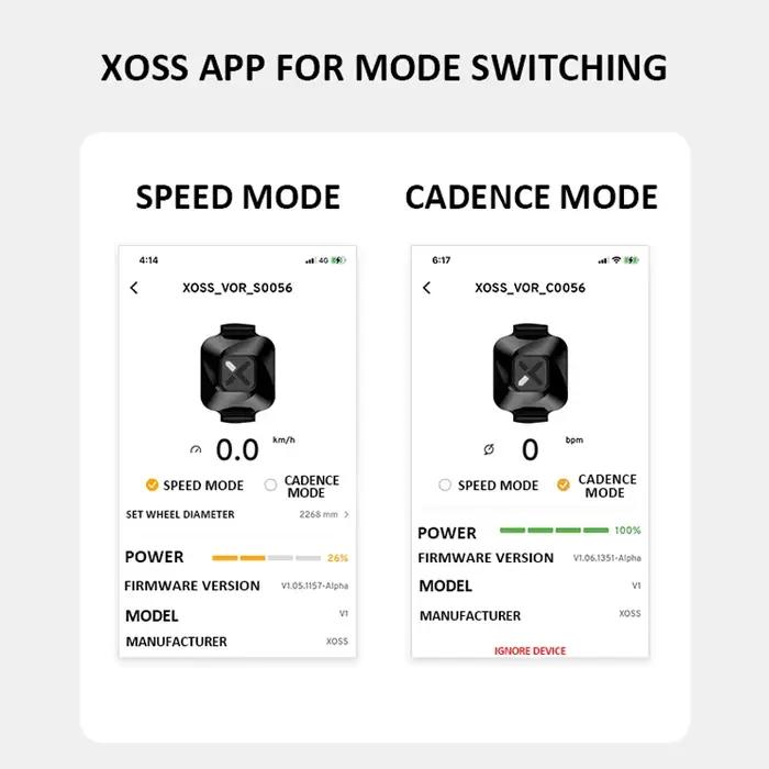 XOSS Vortex capteur de Cadence de vitesse X2 moniteur de fréquence cardiaque S1 ordinateur de vélo support GPS pour GARMIN iGPSPORT BSC100s Bryton G2 plus G +