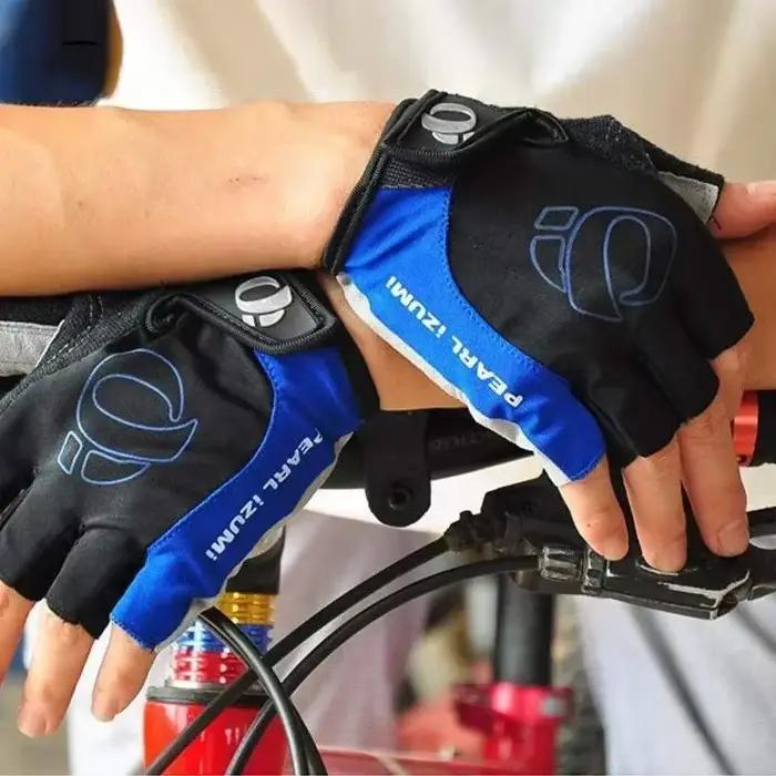 Gants de cyclisme demi-doigt Gel anti-dérapant Anti-transpiration gants de vélo de route pour hommes gants de VTT demi-doigt Gel gants de cyclisme occasionnels de course et randonnée