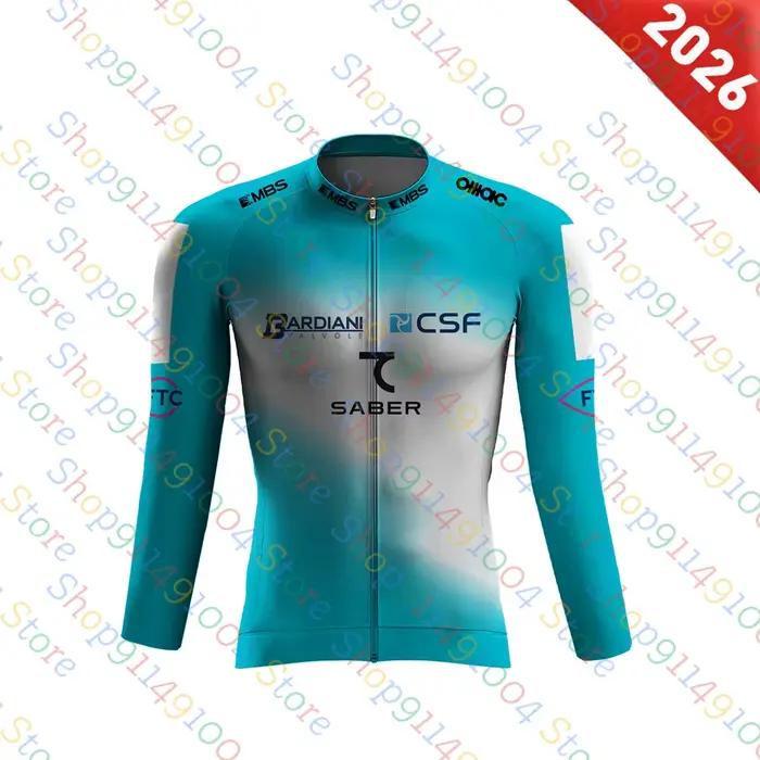Ensemble de maillot de cyclisme Bardiani CSF Team 2026 pour hommes