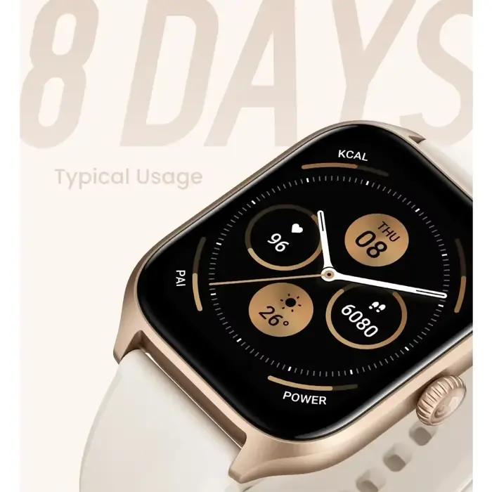 Nouvelle montre intelligente Amazfit GTS 4 avec Zepp OS GPS Alexa 24H surveillance de la fréquence cardiaque 150 Modes sportifs Compatible avec Android iOS