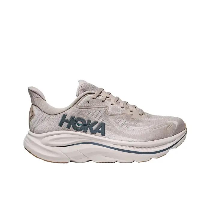 Chaussures de course HOKA ONE ONE CLIFTON 10 pour hommes, gris, 1162032-PTYG