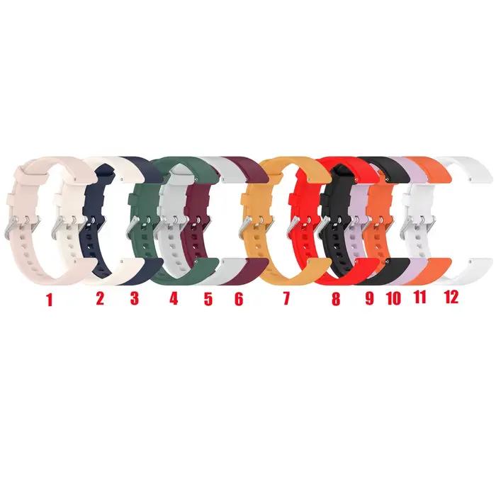 Bracelet de remplacement Sport pour Garmin Lily 2, bracelet actif en Silicone, étanche