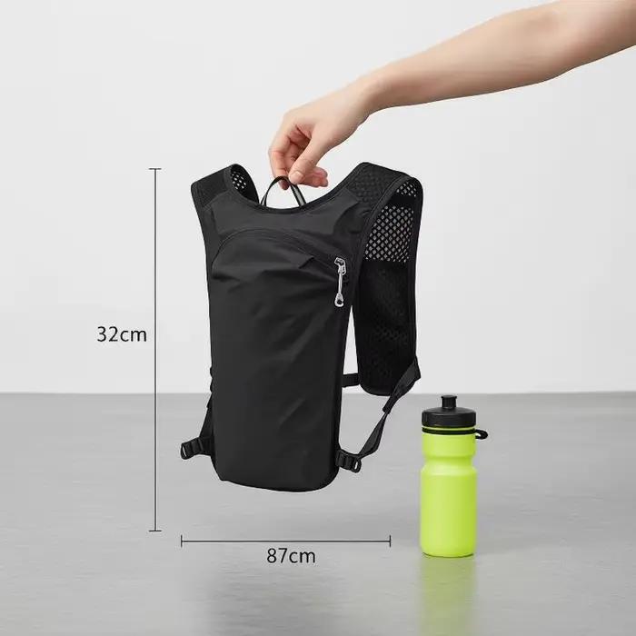 Sac à dos d'hydratation pour la course à pied 5L léger avec rangement réglable pour marathon