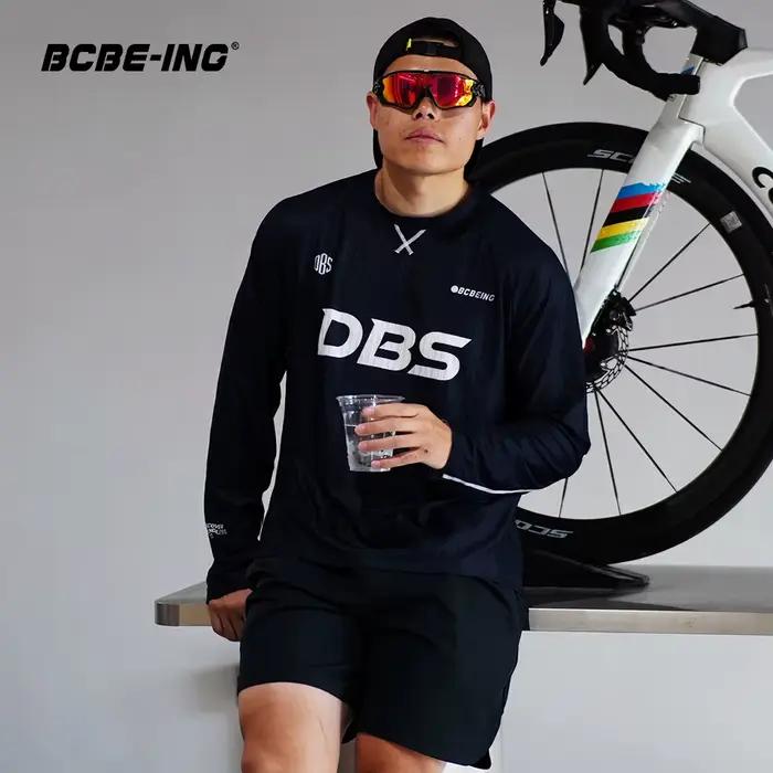 Chemises de cyclisme BCBE-ING DBS à manches longues