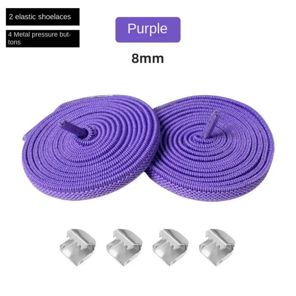 Lacets élastiques durables sans nœuds pour chaussures de course – Lacets paresseux sans attache
